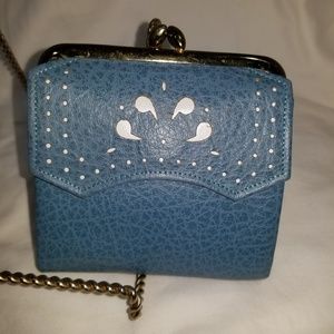 B8,066 Princess Gardener Leather Wallet Vintage